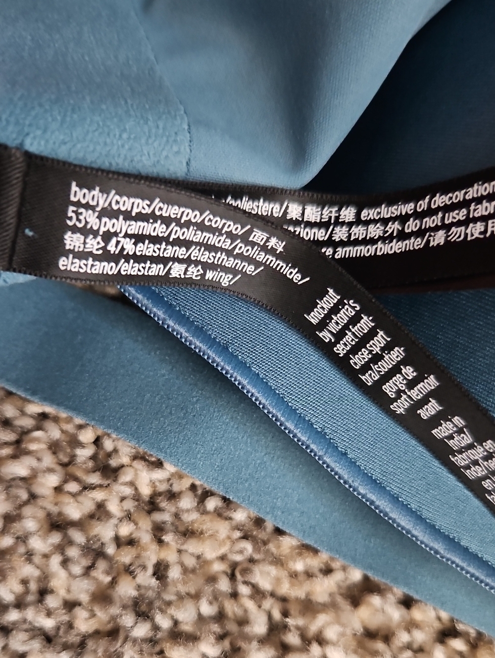 NWOT VS On Point Strappy Back Sport Bra - Picture 4 of 8